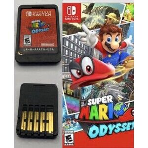 Super Mario Odyssey (Nintendo Switch) - Cartridge Only - Tested & Authentic